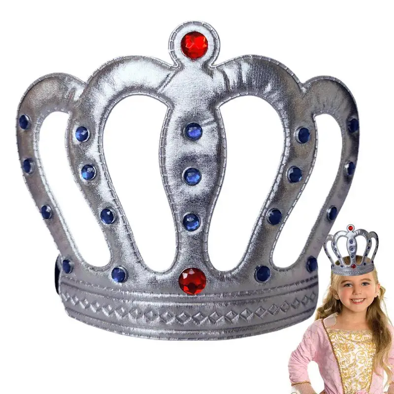 

Kids Birthday Crown Adults Headband King Queen Crowns Comfortable Crown For Adults Kids Festival Party Photo Props