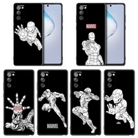 marvel iron man cool phone case for samsung a7 a52 a53 a71 a72 a73 a91 m22 m30s m31s m33 m62 m52 f23 f41 f42 5g 4g case
