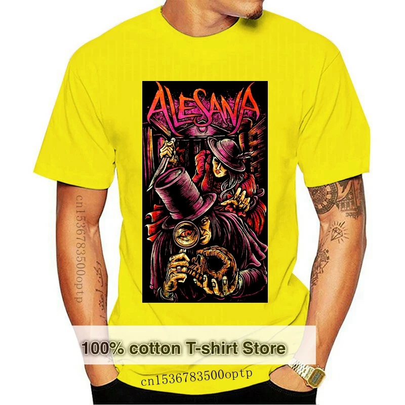 

Funny Men t shirt Women novelty tshirt Alesana Lady Killer T-Shirt