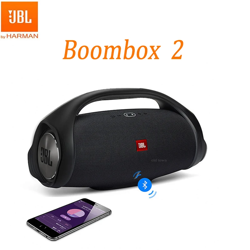 

Original JBL Boombox 2 Portable Wireless Bluetooth Speaker IP67 Waterproof Loudspeaker Subwoofer Outdoor Stereo Speakers