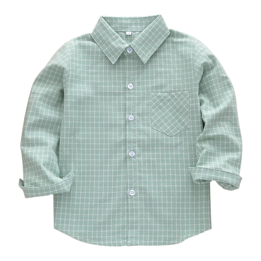 

Рубашка с длинным рукавом для мальчиков, на возраст 24-14 лет