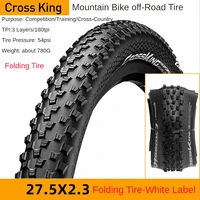 continental cross king 27 5 mtb foldable tire 180tpi mountain bicycle shieldwall system folding tyre 27 5x2 30 tubeless ready
