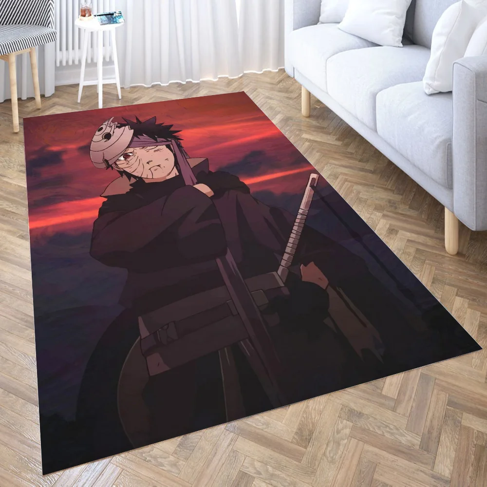 

Narut Uchiha Obito New Pattern Floor Mat Door Mat Big Baby Crawl Carpet Non-slip Sheet Bedroom Living Room Home Decora