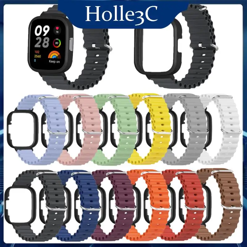 

Replacement Smartwatch Case Strap Silicone Sport Stretch For Redmi Watch 3 New Wristband Portable 2023 Fashion Bracelet