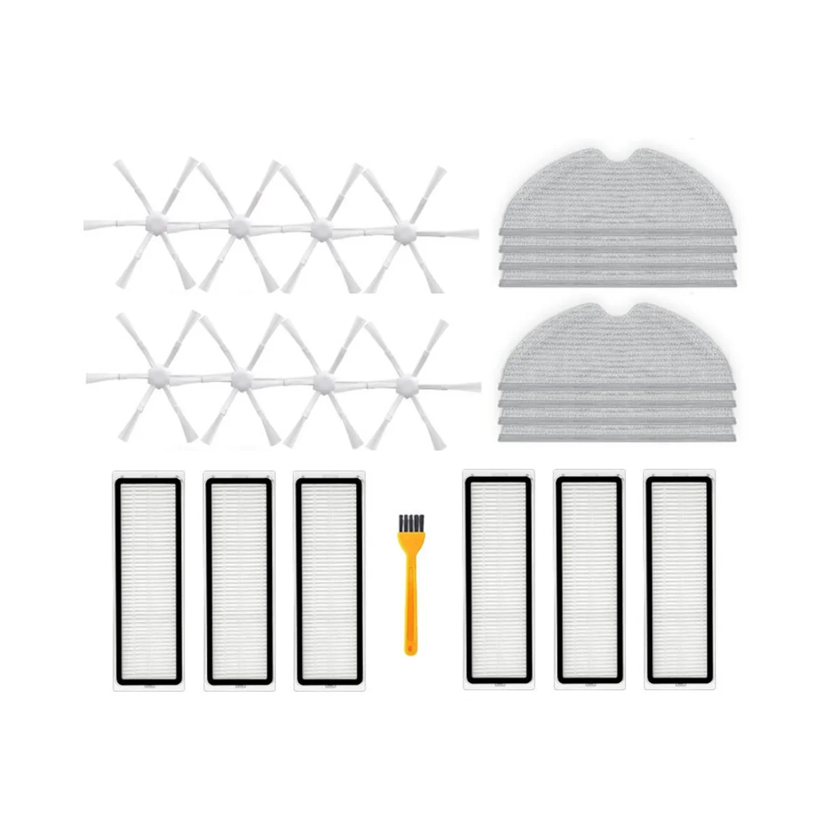 

23 шт., боковая щетка для робота-пылесоса Mi