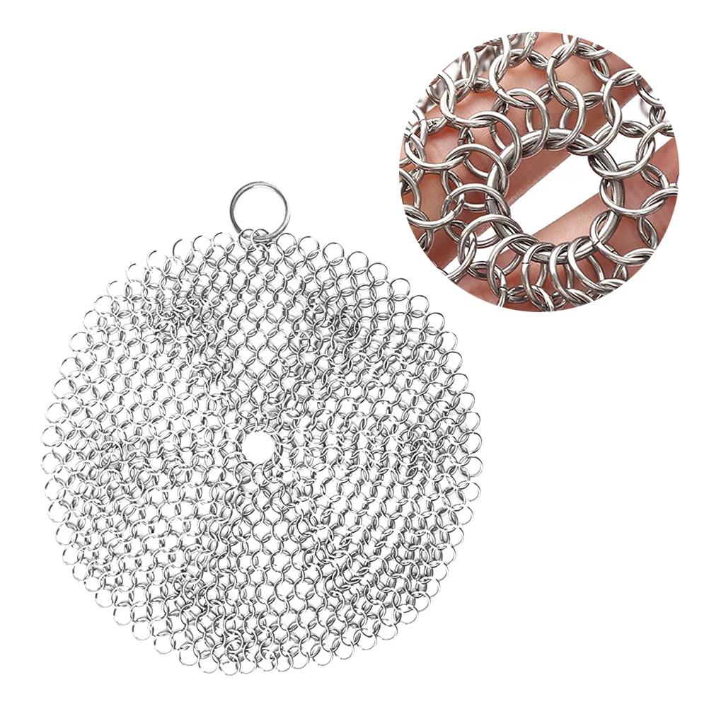 

4 X4 Pan Cleaner Stainless Steel Scrubber The Grate Grill Scraper Scrubber Cleaning Sponge Scouring Pad Detergent