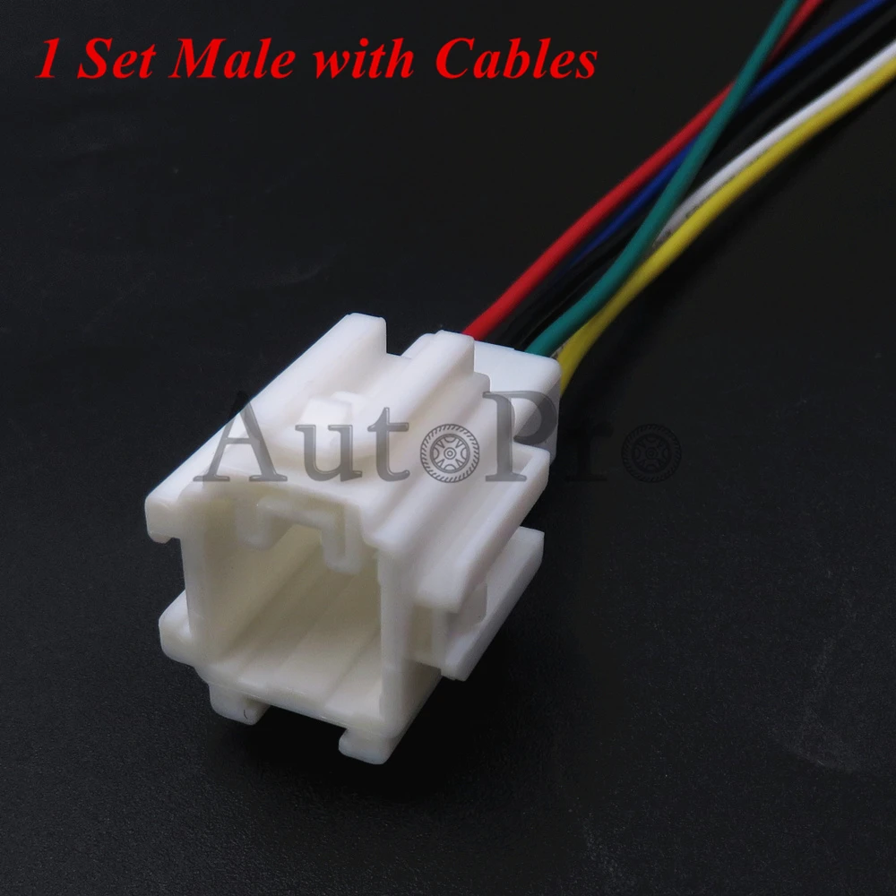 

1 комплект 6 отверстий 7187-8846 7186-8846 автомобильный проводной разъем для Honda CRV иммобилайзер Противоугонная сигнализация