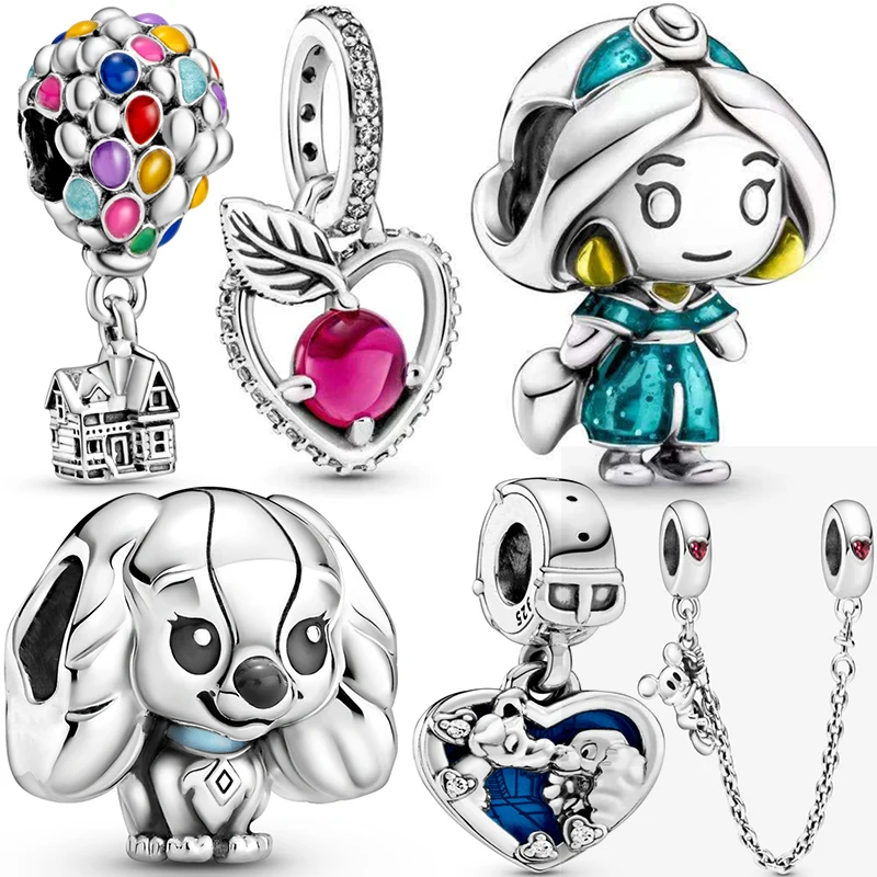 

New Arrival 925 Sterling Silver Up House & Balloons Charm Beads Fit Original Pandora Bracelet DIY Jewelry
