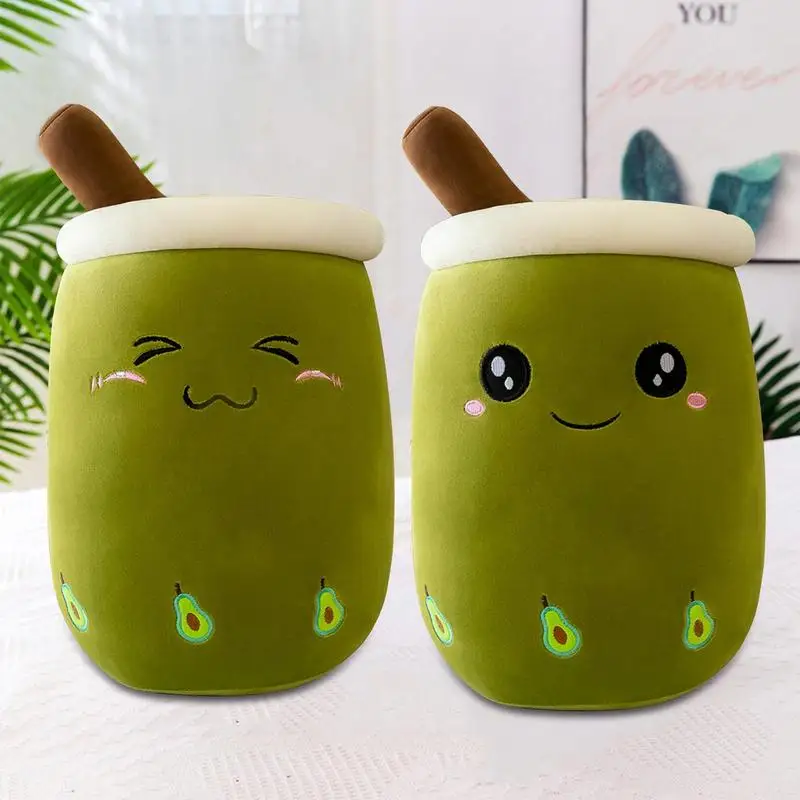 

Bubble Tea Plush Toy Bubble Tea Plushie Cute Stuffed Milk Tea Cartoon Animal Toy Soft Bubble Tea Cup Plushie Toy Cartoon Gift