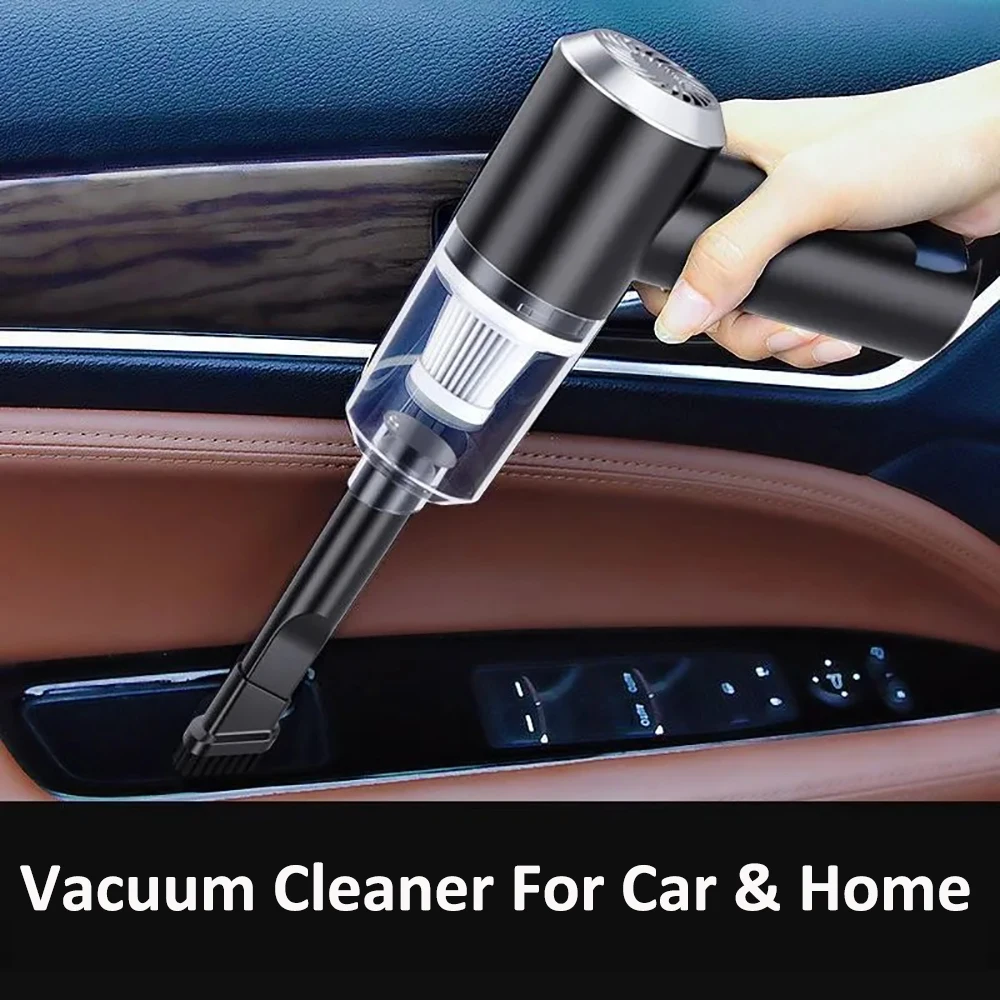 

9000pa Car Vacuum Cleaner Mini Wet Dry Dual Use Vacuum Cordless 120W Handheld Portable Vacuum Cleaner For Auto Interior Home