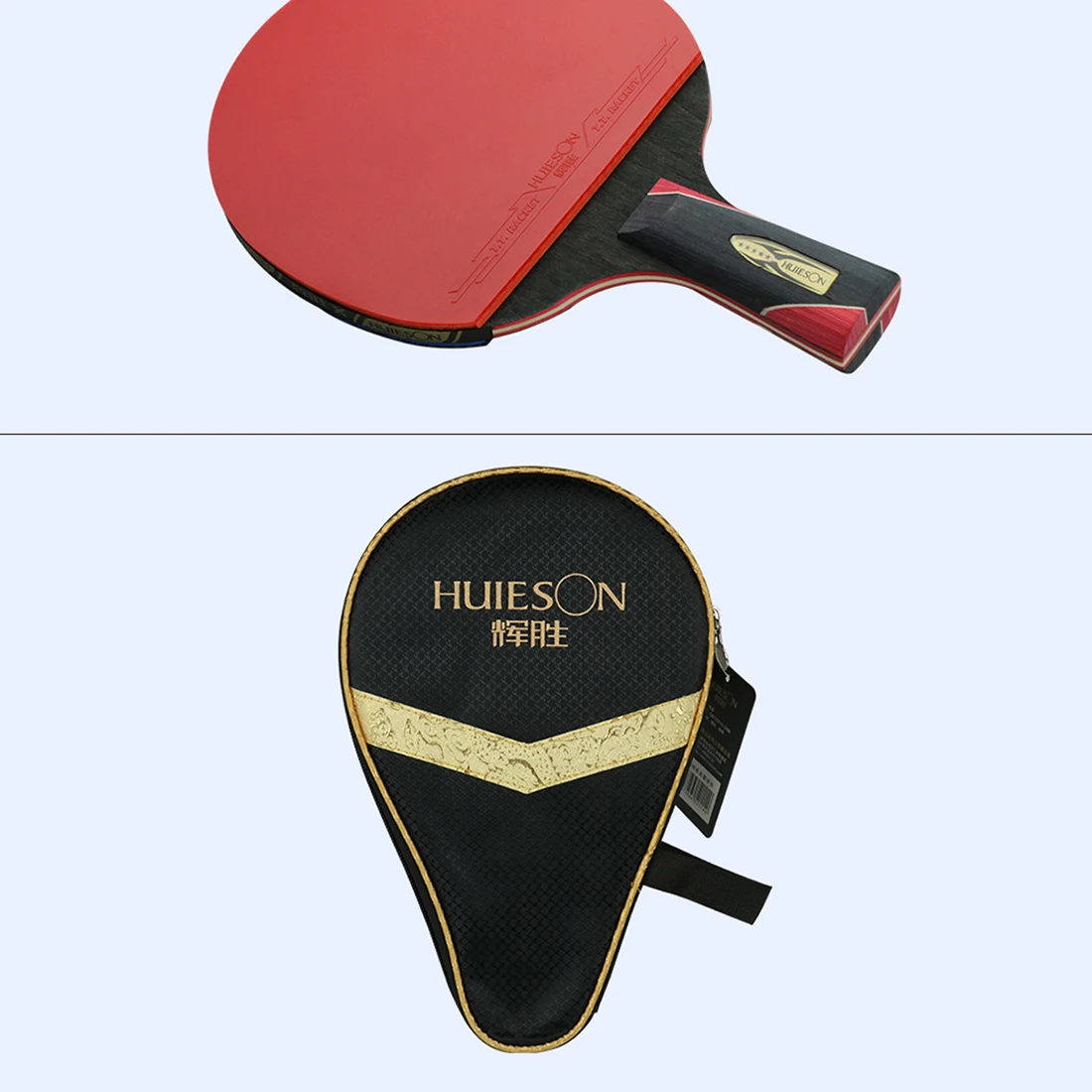 Single Professional Training Carbon Fiber Table Tennis Bat Racket Elasticity Flexible Ping Pong Paddle Straight/Horizontal Grip