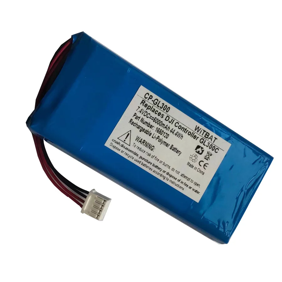 Аккумулятор для пульта дистанционного управления 6000 мАч DJI Phantom 3 4 Pro Inspire 1 2 GL300C