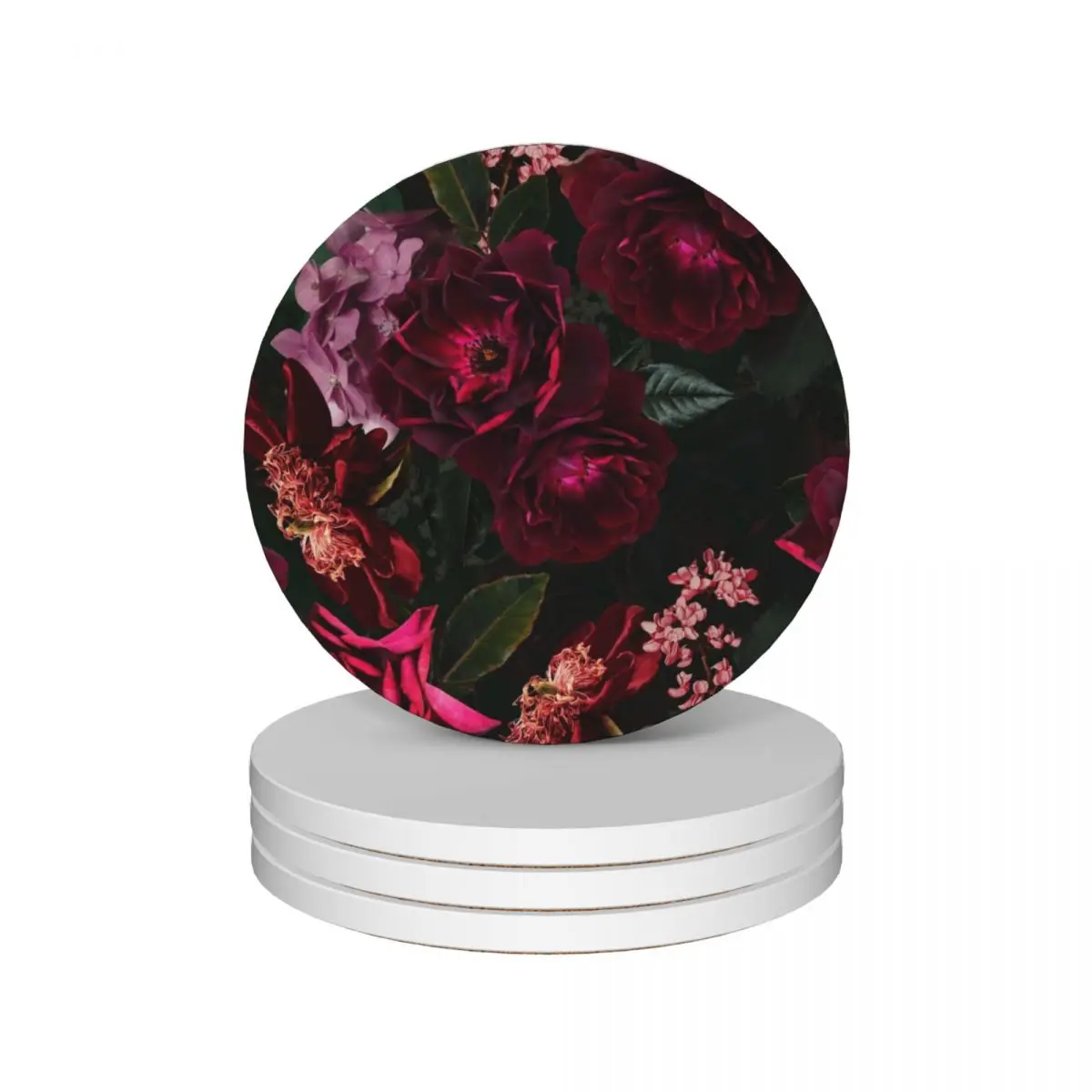 Античные полуночные ботанические Цветочные Розы ботанический Ночной сад