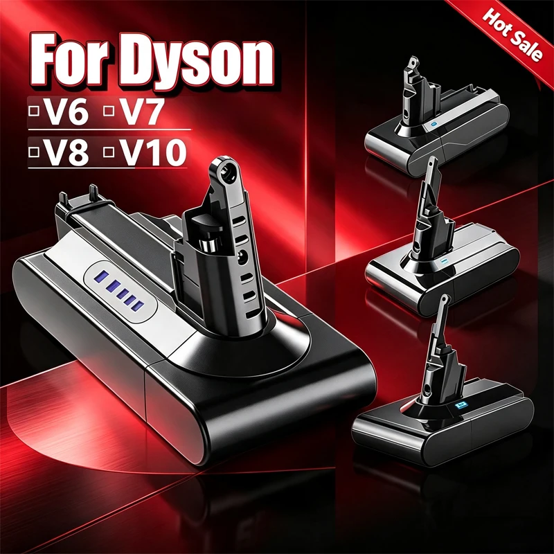 Фото Аккумулятор Noya Ray для пылесосов Dyson V6, V7, V8, V10, DC62, DC58, DC31, Animal, Absolute, Fluffy, беспроводных пылесосов. №2