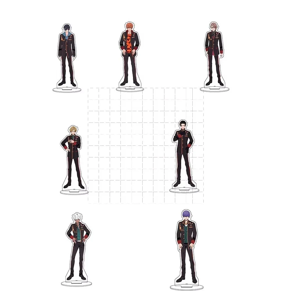 Игра 2-Obey Me акриловая кукла-подставка аниме Leviathan Asmodues Beelzebub Belphegor Lucifer Mammon фигурка