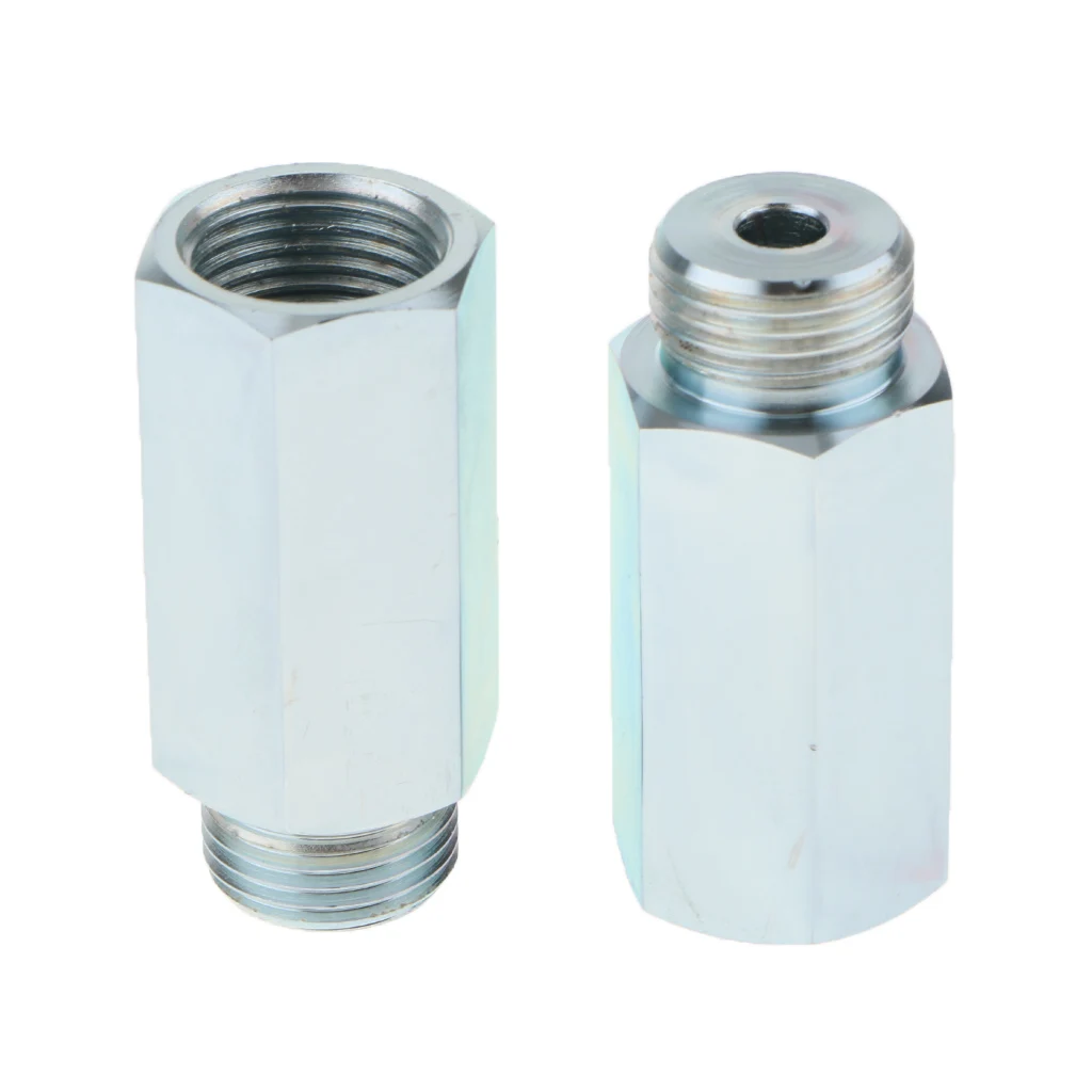 

s Universal M18x1.5mm Oxygen Sensor Adapter Spacer Bung Isolator 50mm