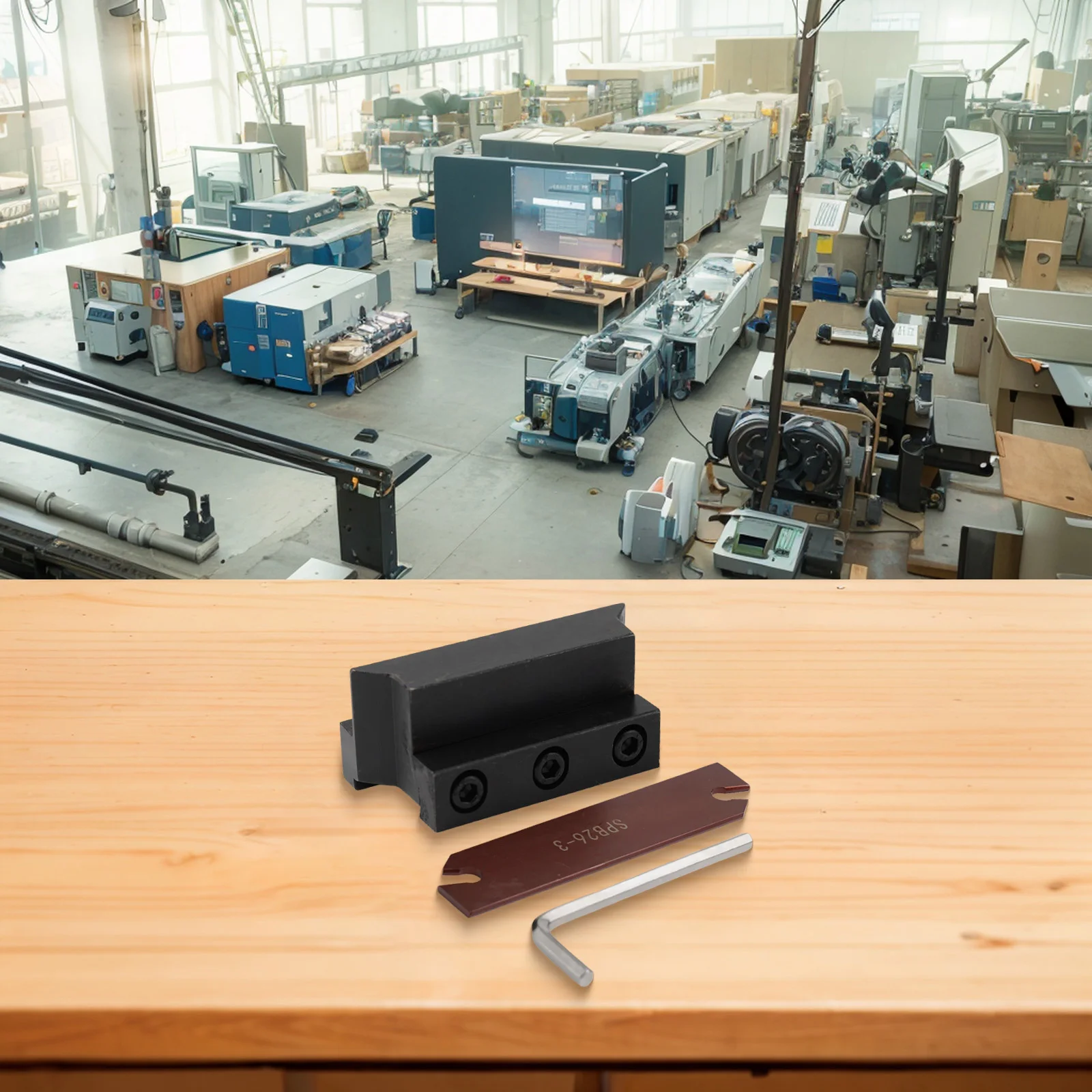 SPB326 SPB263 мм Лезвие для отрезки канавок SMBB2026 Отрезной блок Держатель инструмента