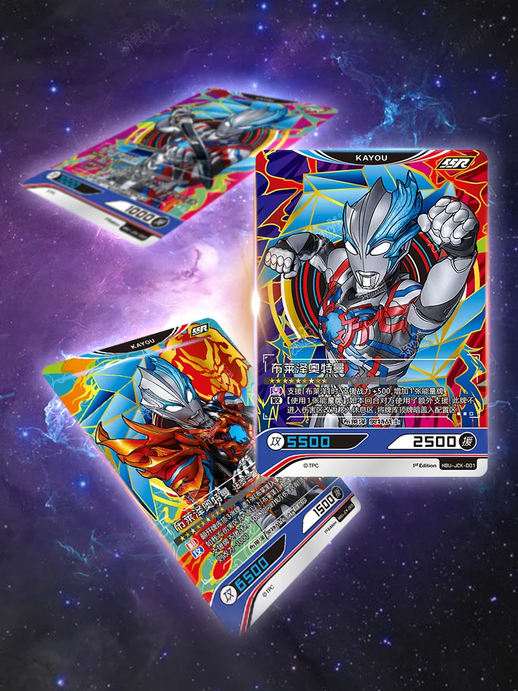 KAYOU Ультрамен Блейзер джинга карточка герой Дуэль LR забавная коллекция в