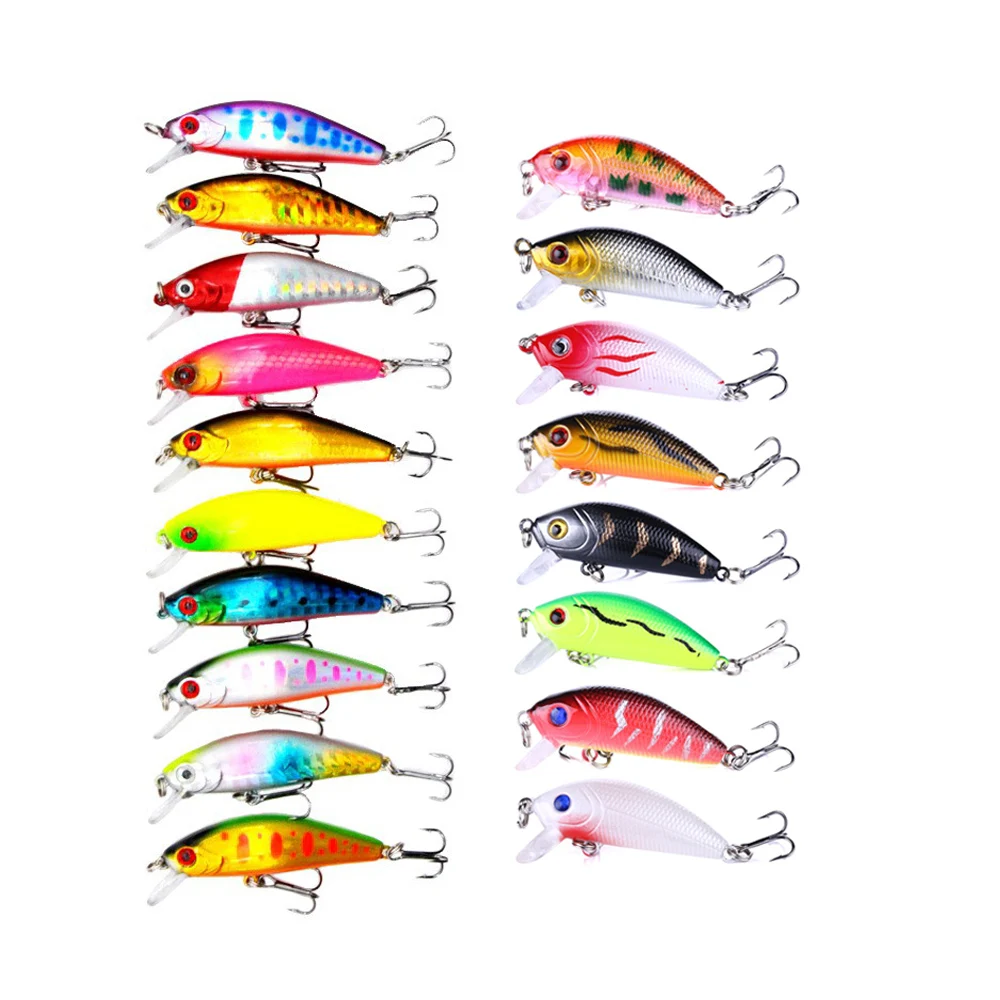 

18 шт./партия, набор рыболовных приманок