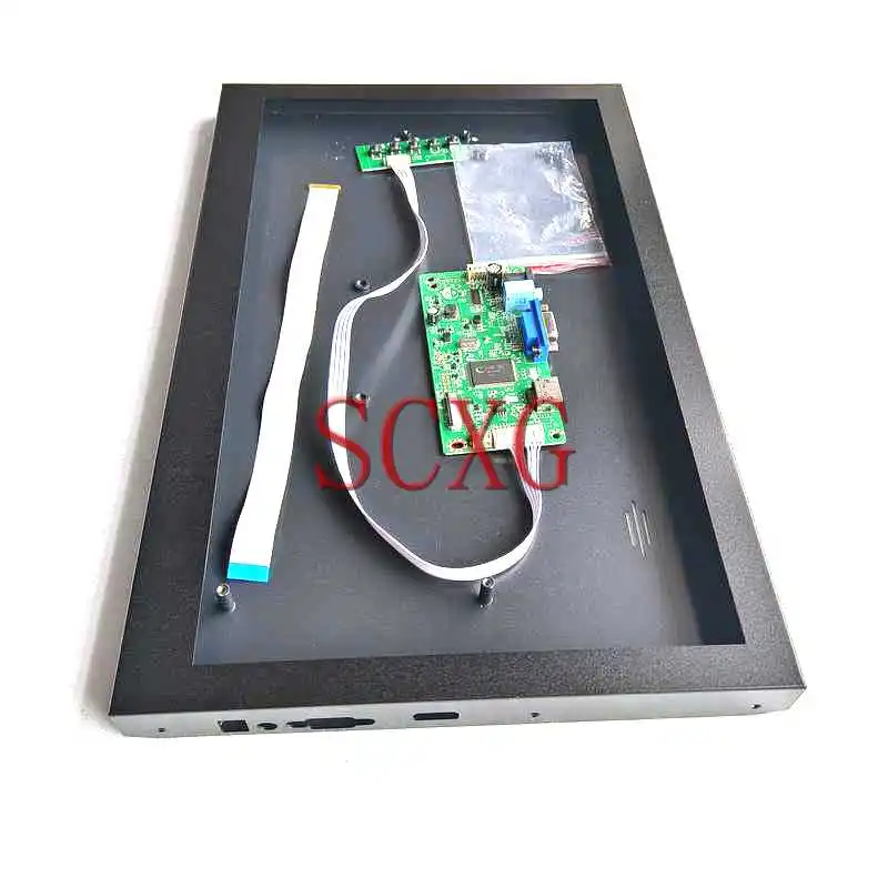 Fit B133HAN05.0/1/2/3/5/6/7/8/9 LCD Panel Metal Case+Driver Controller Board 13.3" EDP 30-Pin 1920*1080 VGA HDMI-Compatible Kit