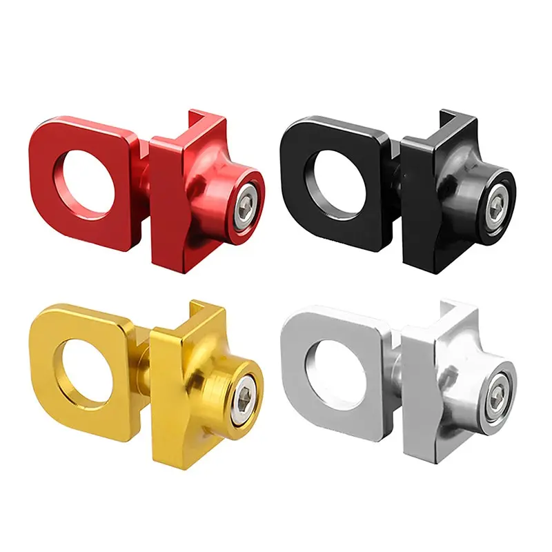 

1pc New Bicycle Chain Adjuster Tensioner Fastener Aluminum Alloy Bolt For BMX Fixie Bike Single speed Bicycle Bolt Screw