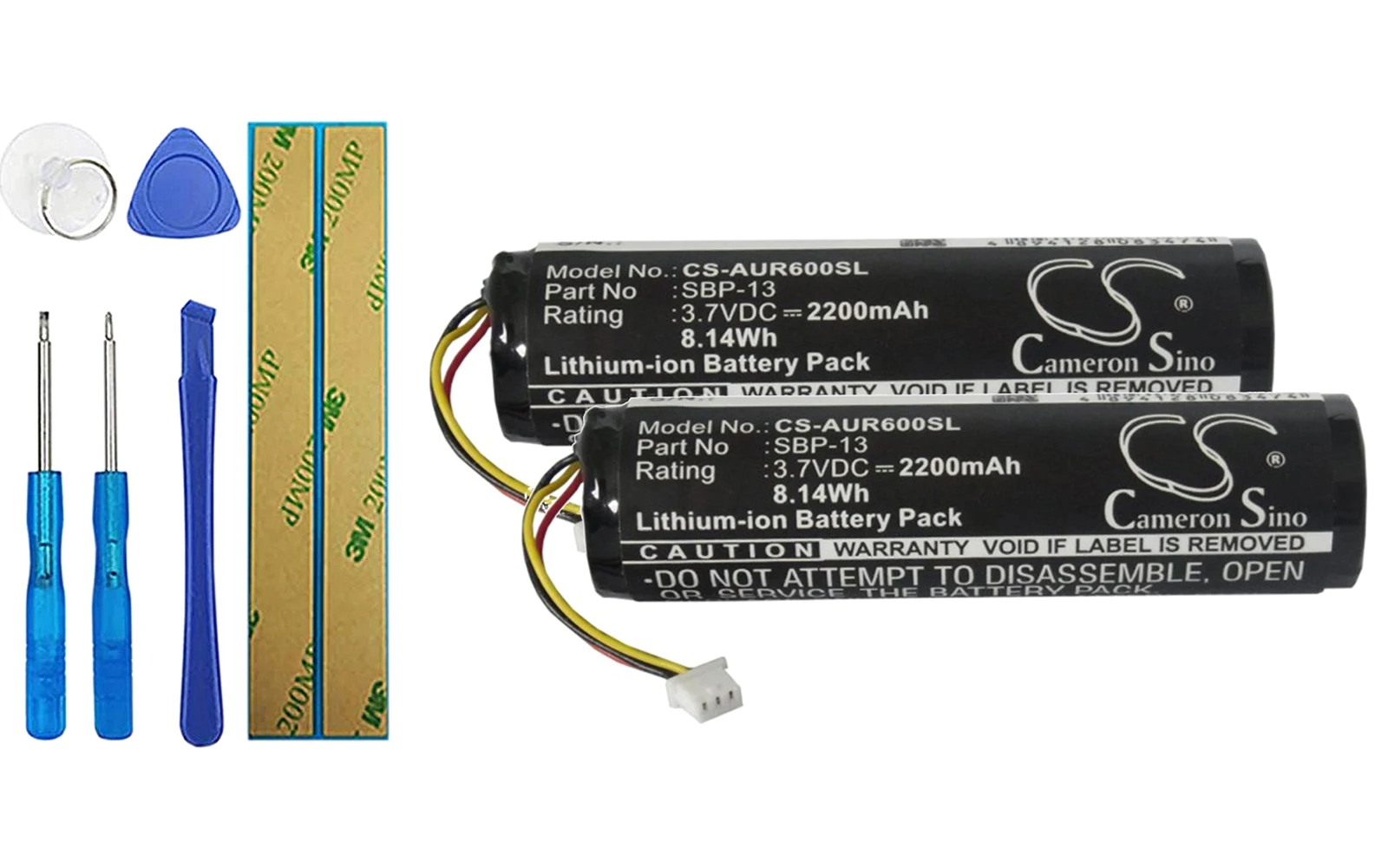

Аккумулятор 2200mA для Asus R600 07G016UN1865, SBP-13, 2 упаковки