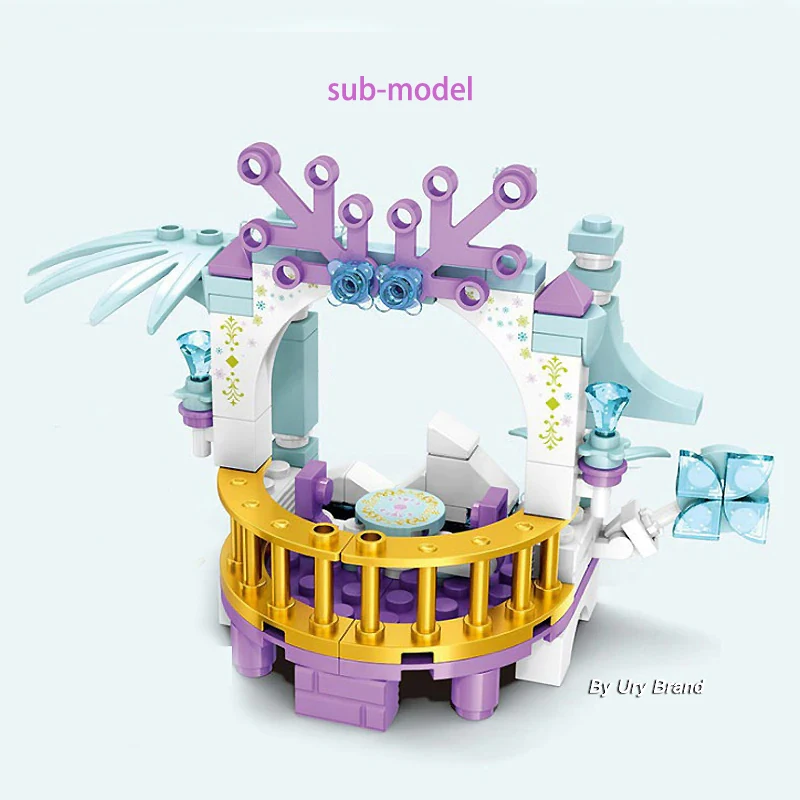 705 шт. Детский конструктор ледяная игровая площадка 8 в 1 | Игрушки и хобби