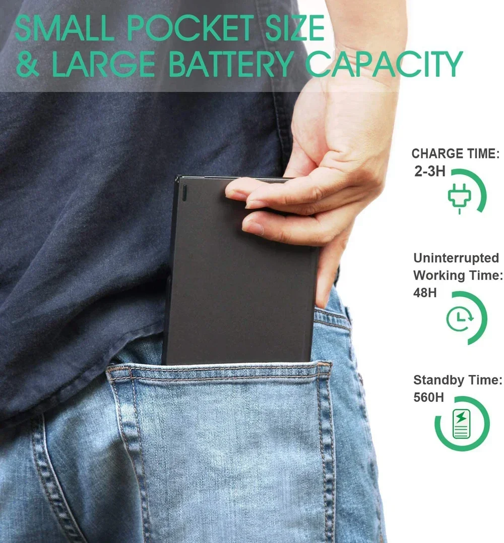 Портативная мини-клавиатура складная беспроводная Bluetooth с сенсорной панелью