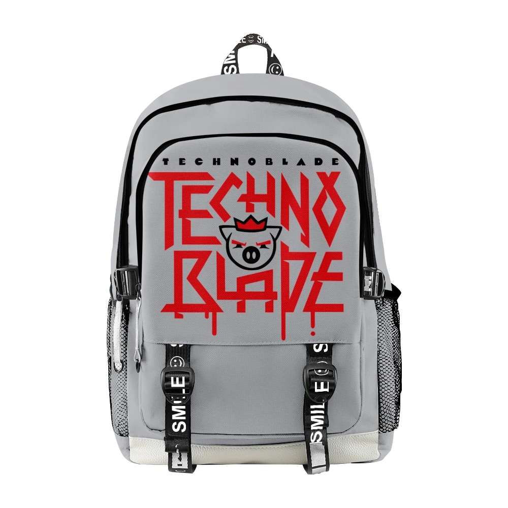 Technoblade Merch Backpack 2022 Casual Style School Bag Women Men Girls Boys Unisex Bag