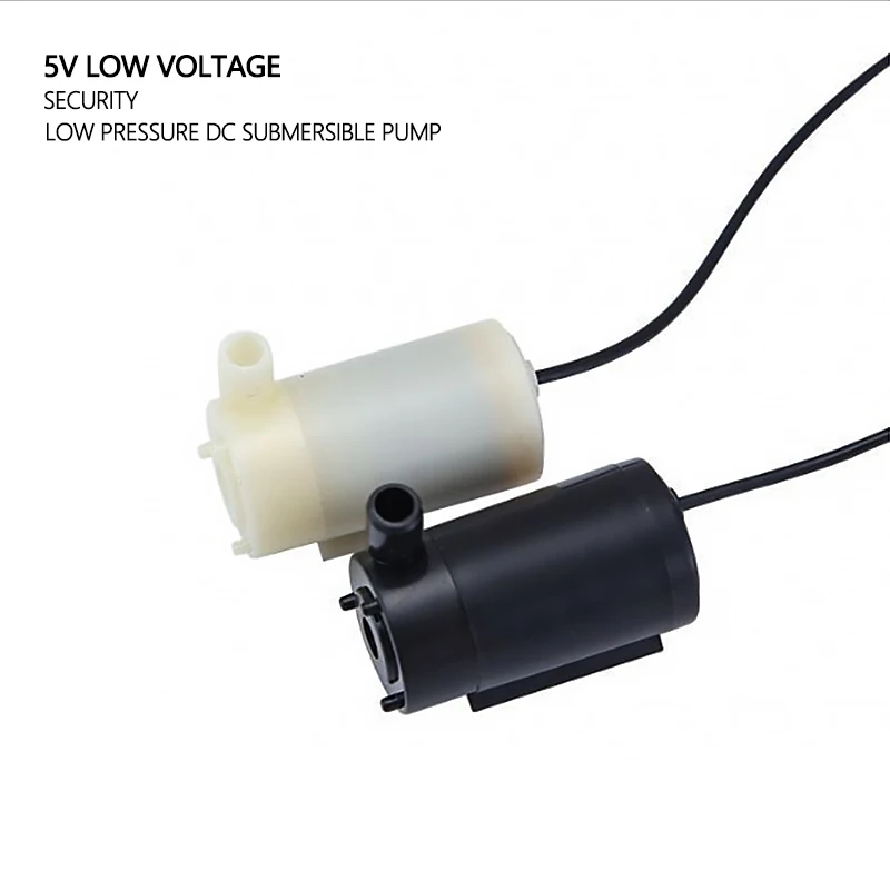 

DC 5V Brushless Motor Pump 120L/H Low Noise Micro Mini Submersible Small Water Pump Usb Power Supply For Fountain Water Flowers
