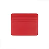 Leather ID Card Holder Candy Color Bank Credit Card Box 5