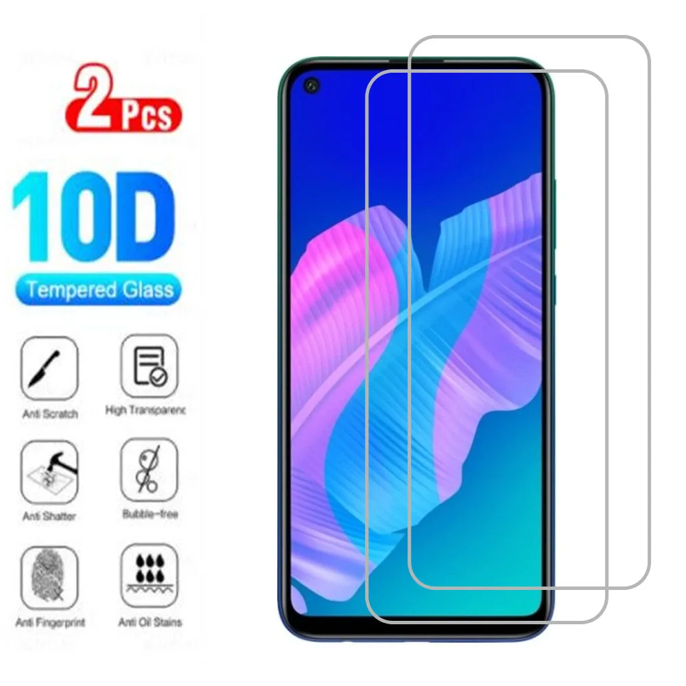 

Оригинальное защитное закаленное стекло для Huawei P40 lite E 6,39 дюйма Y7P ART-L28 L29 L29N, 2 шт., защитная пленка для экрана