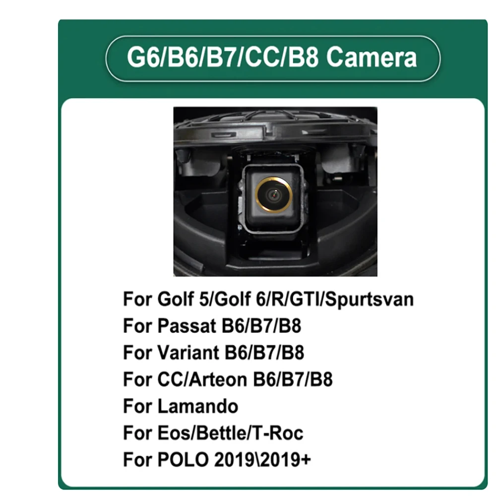 

170 ° AHD 1080P флип-эмблема, камера заднего вида для VW Golf 6/7/8 Polo CC Beetle Magotan B6 B7 B8 EOS T-roc Passat