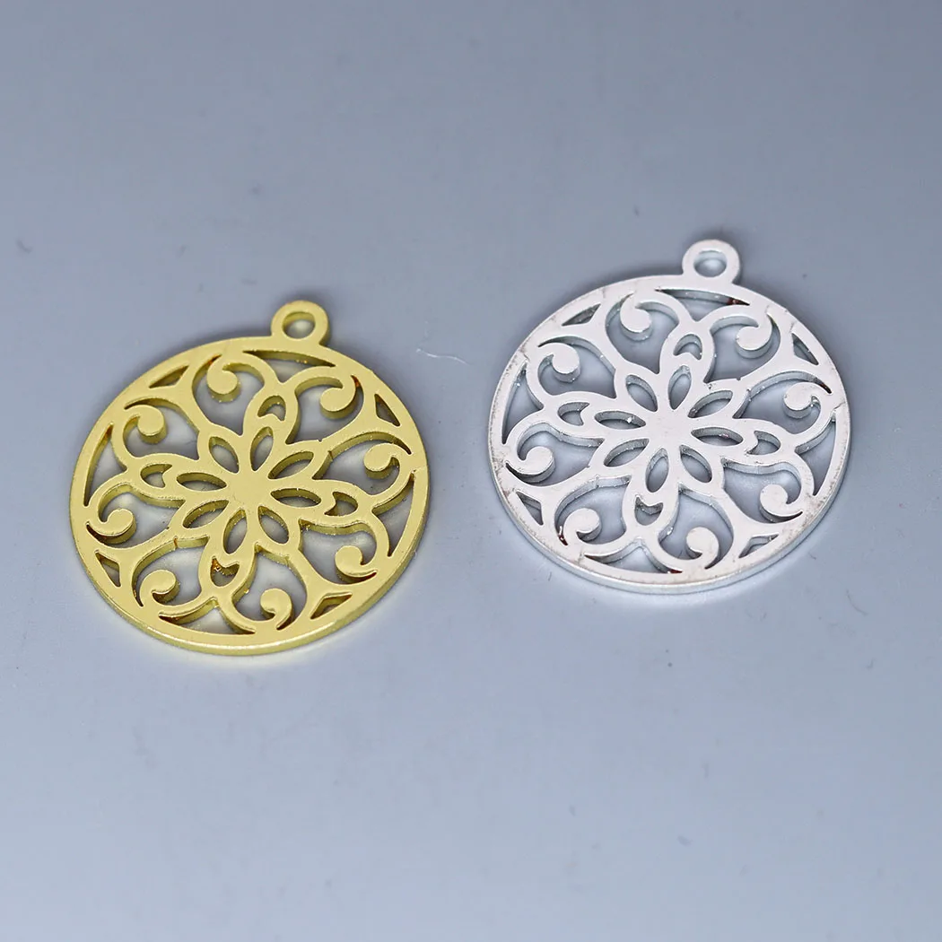 5 шт./партия, подвески для украшений «Мандала»