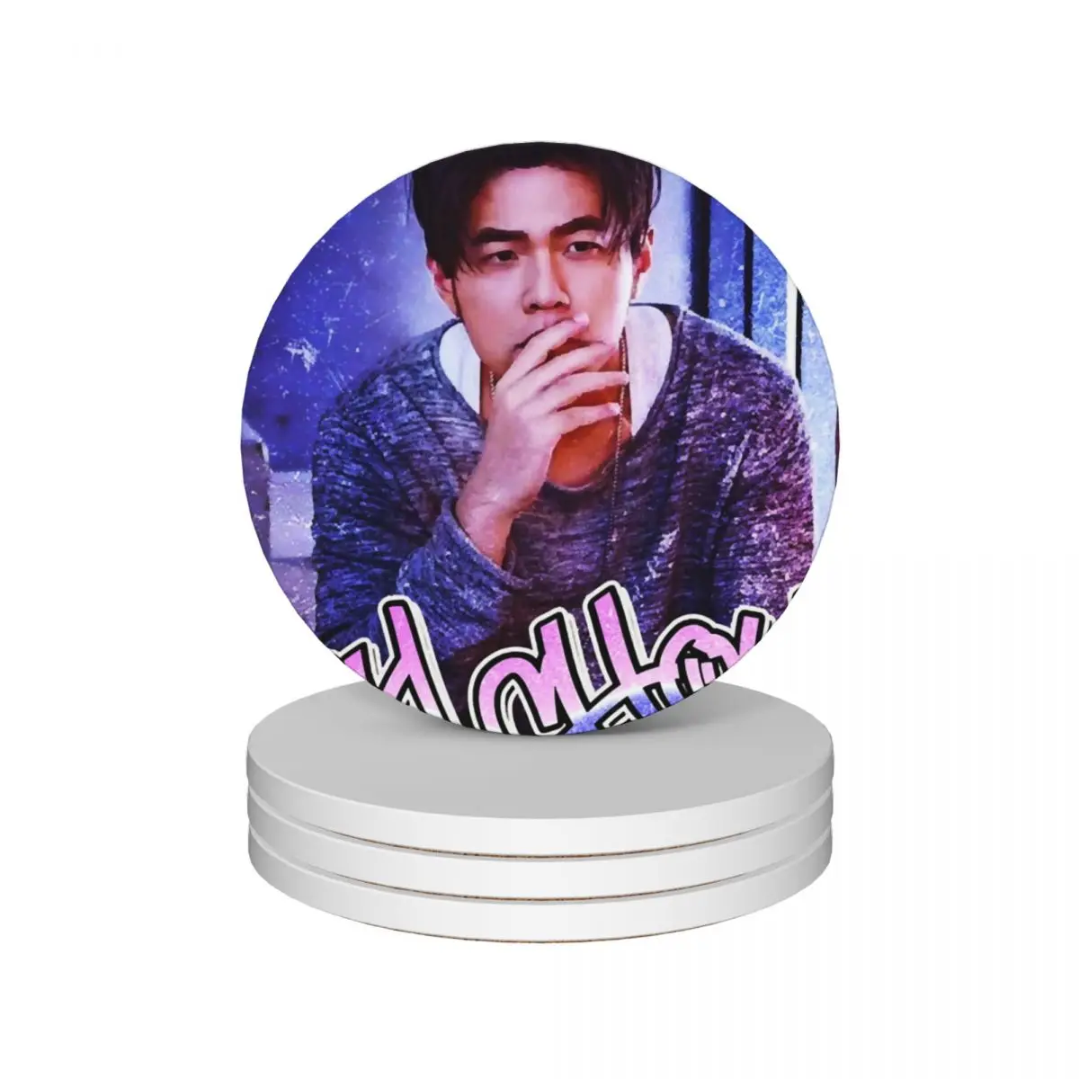 Керамические подставки jay chou (набор из 4) керамический набор для напитков