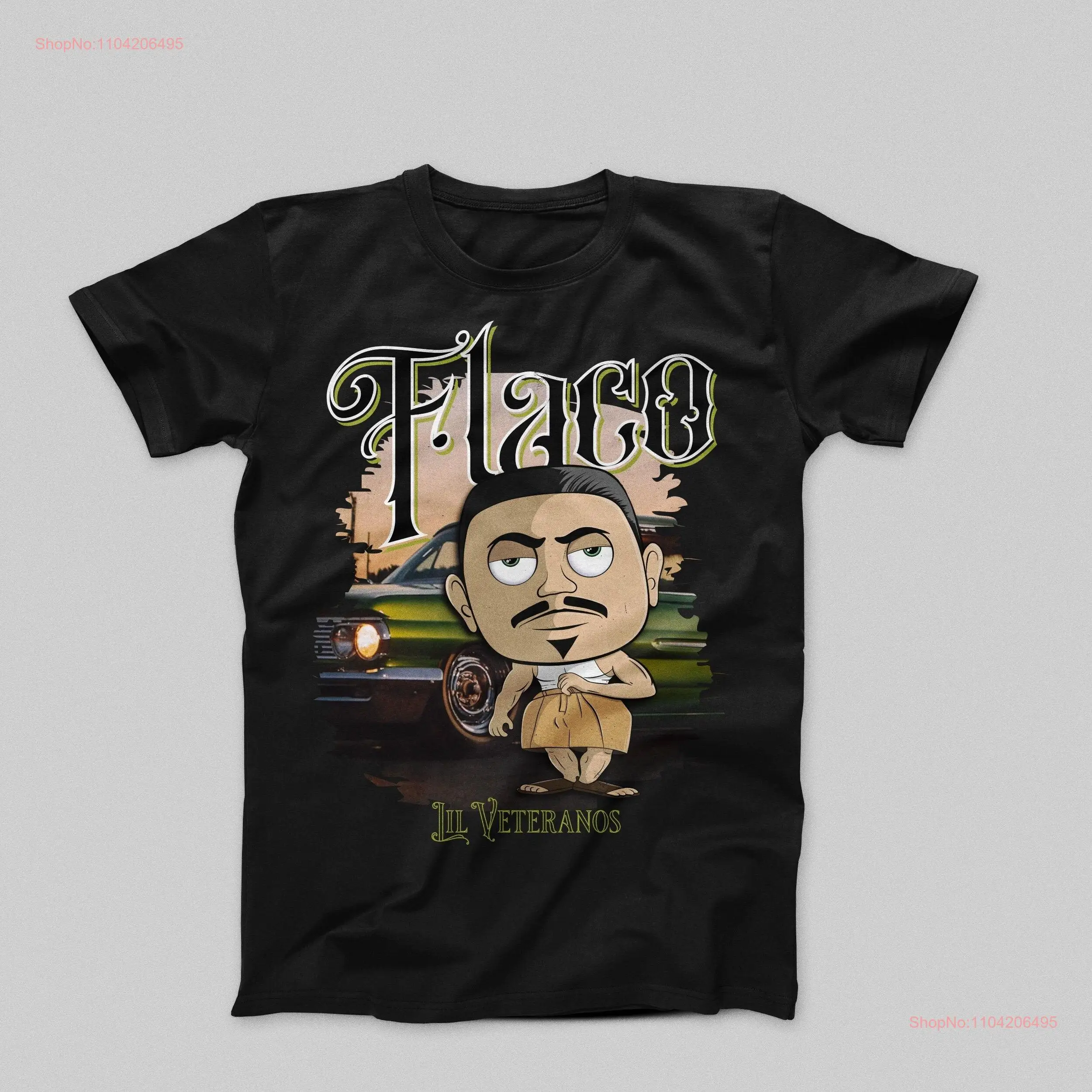 Lil Veteranos Homie Flaco Футболка Мексиканского наследия Chicano Latino Американский семейный