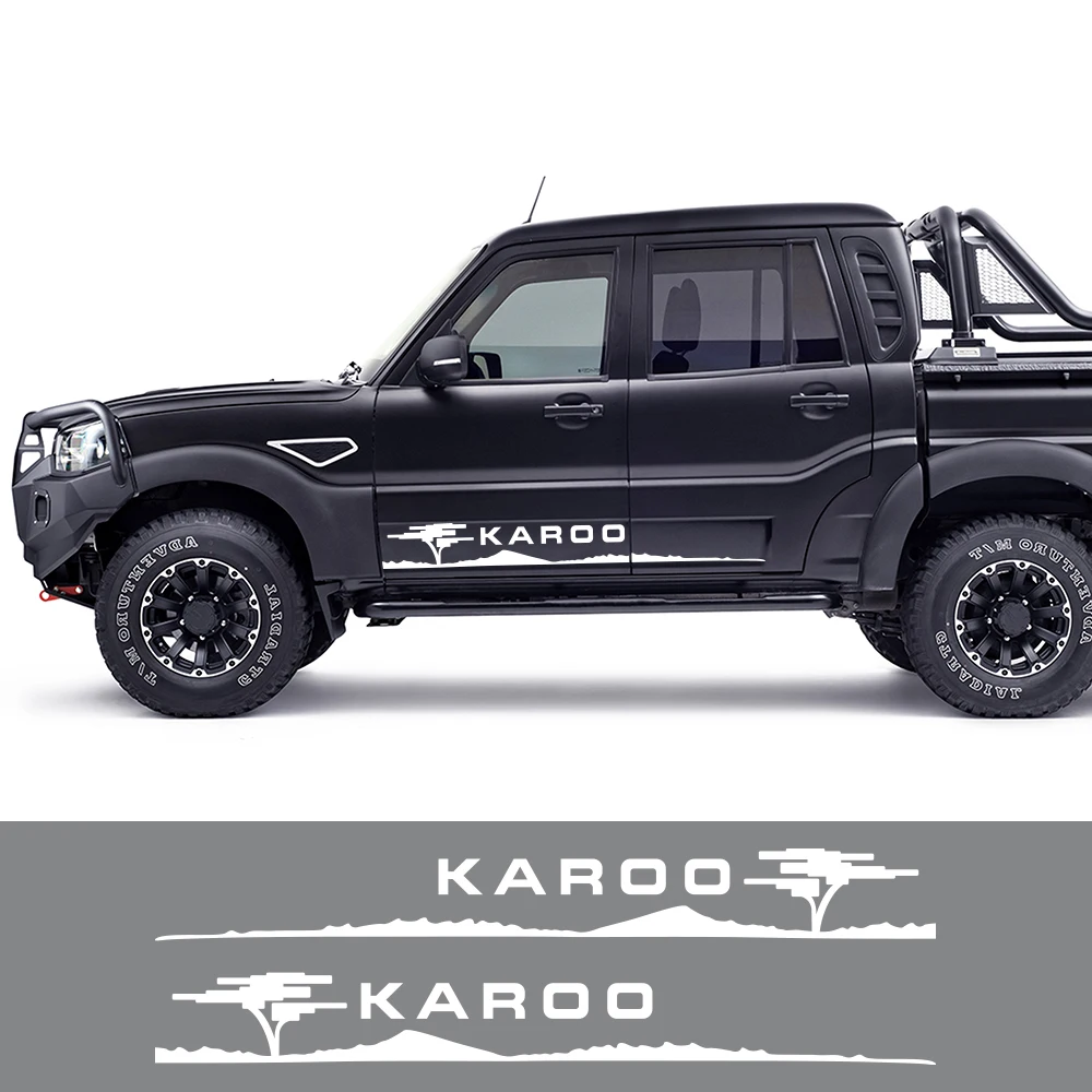 Наклейка на дверь и боковую юбку пикапа для Mahindra Karoo S6 S10 S11 графика грузовика