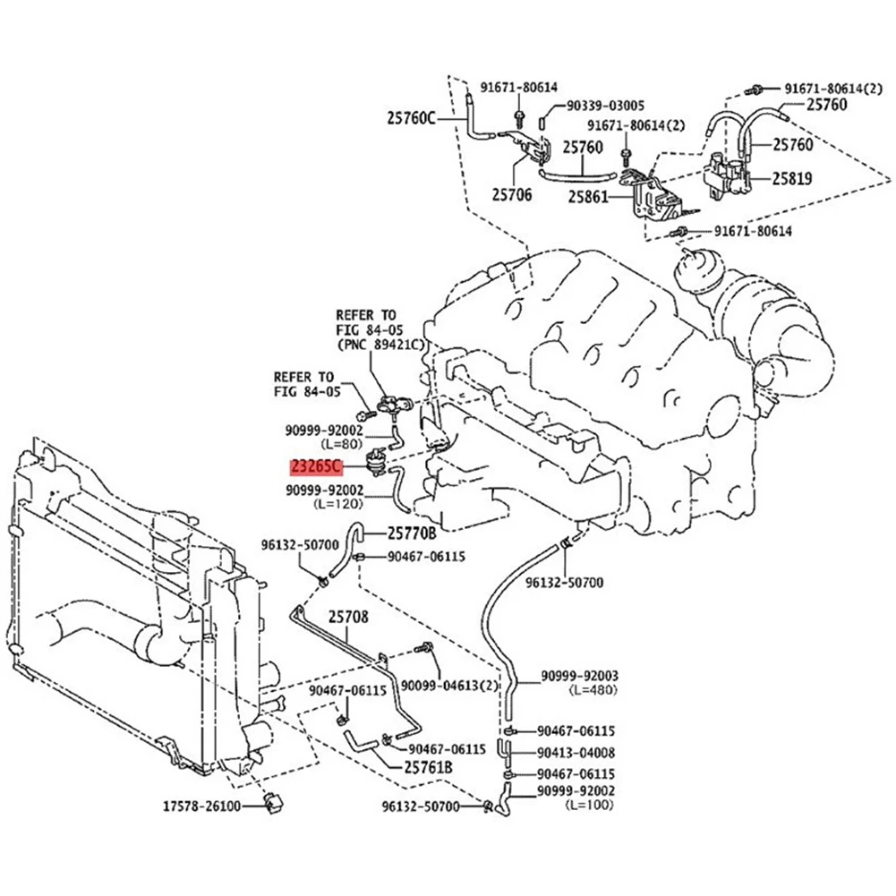 Топливные газовые фильтры 6 шт. для Toyota 4runner Hilux HiAce Land Cruiser HFn Vacuum 90917-11036 9091711036 90917 11036