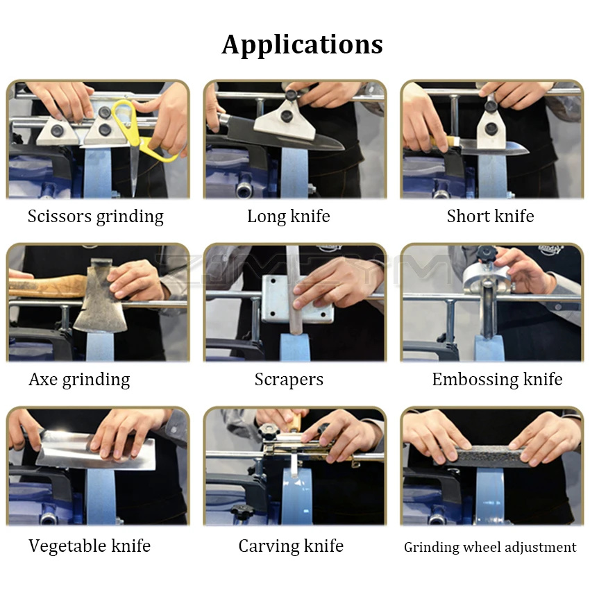 H10 10-дюймовая низкоскоростная точилка для ножей с водяным охлаждением 200 Вт