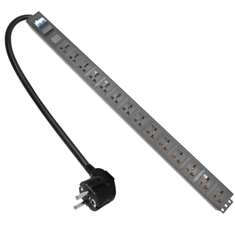 

Удлинитель PDU, 14 каналов, 110-250 В переменного тока, 16 А, вольтметр, амперметр, двойной цифровой вольтметр, воздушный переключатель, универсальная розетка из алюминиевого сплава