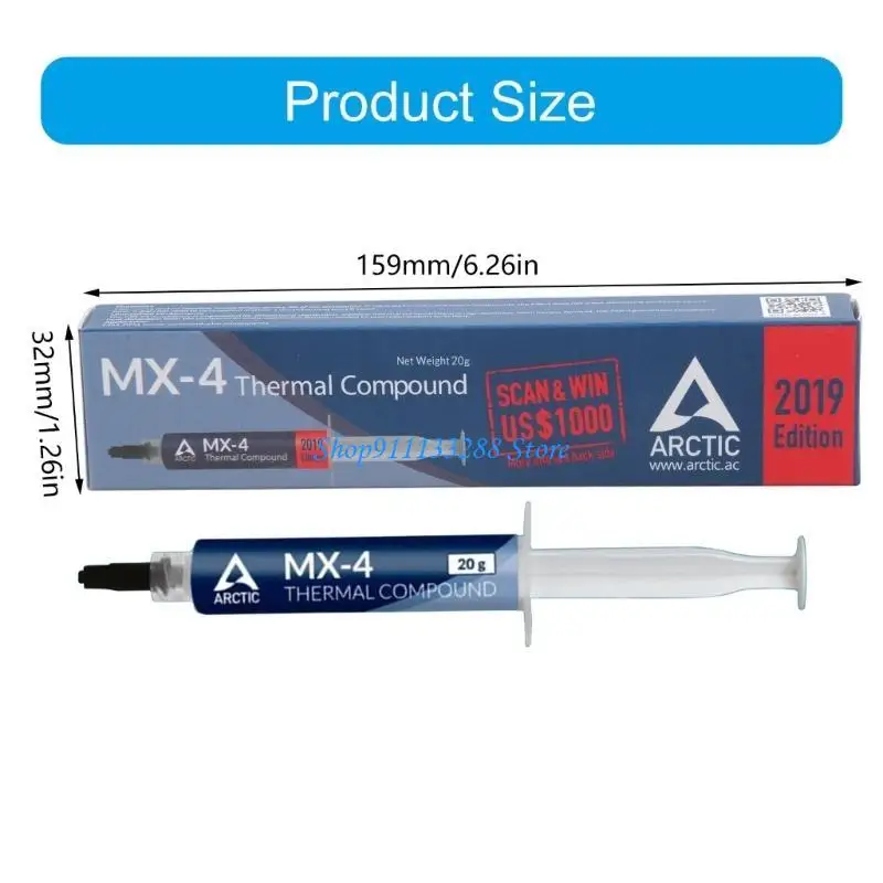 G88D MX-4 20G Силиконовая тепловая смазка для компонентов PRINTER PRINTER PRINTER PRINTER PRIPU (art.: 3920cf656e550) - 3920cf656e550