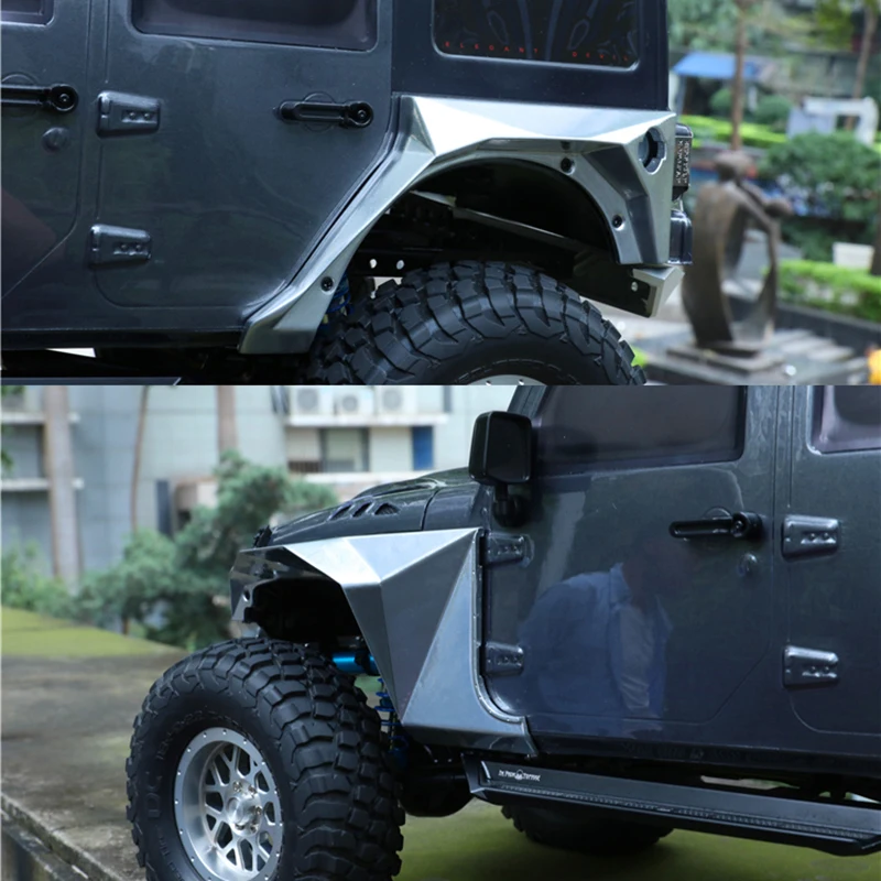 

MS-6103 MS TOPFIRE 1/10 JK WRANGLER JEEP SEMA FENDER FLARES ABS материал гриль 자차 차 감