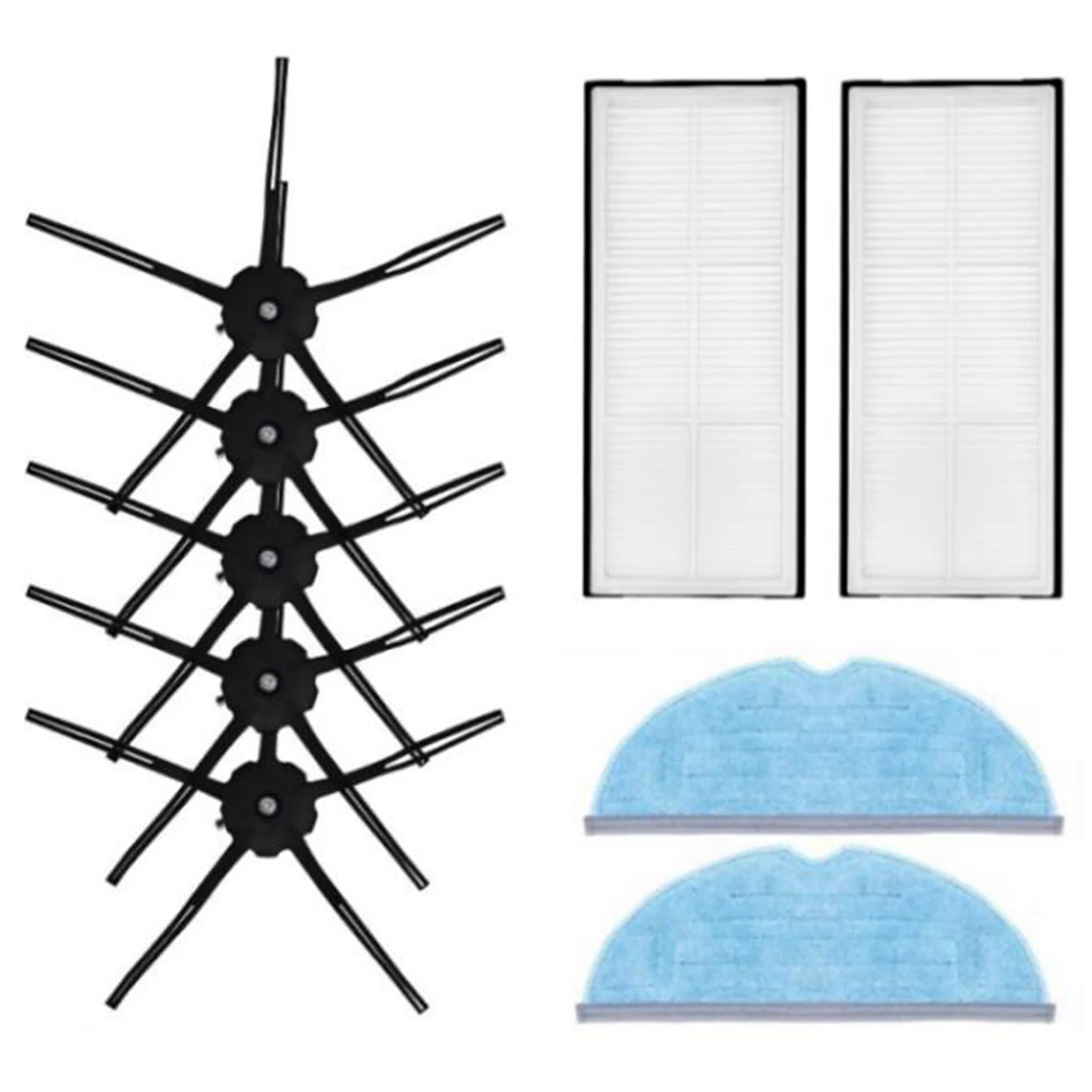 

Сменный Набор для робота-пылесоса Roborock S7 T7 Xiaomi, фильтр НЕРА, боковая щетка, тряпичная ткань