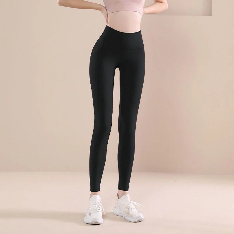 Women Yoga Pants Autumn Winter Warm High Waist Fitness Hip Lift Leggings Running Sports Workout Outer Wear Naked Feeling Tights