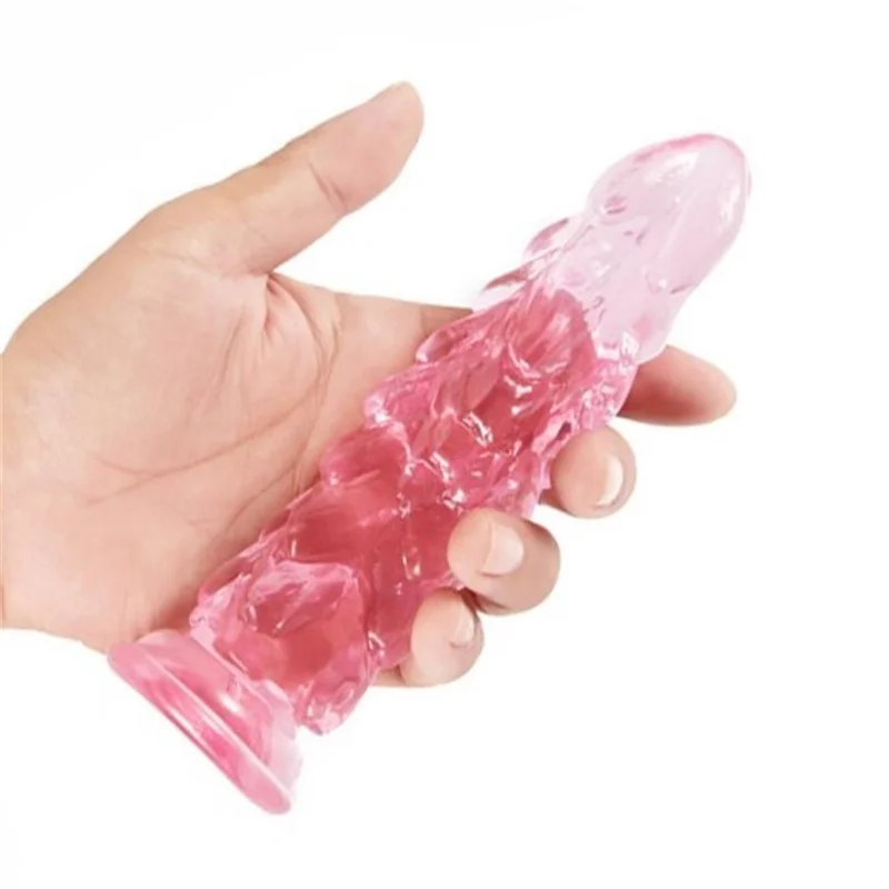 Novelty Mini Anal Dildo with Suction Cup Soft Flexible Fake Penis Butt Anal Plug Sex Toys for Adult Masturbator