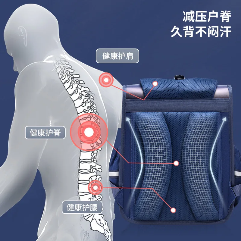 waterproof Children school bags for boys girls grade 1-3-6 kids book bag orthopedic school backpacks primary schoolbag mochilas