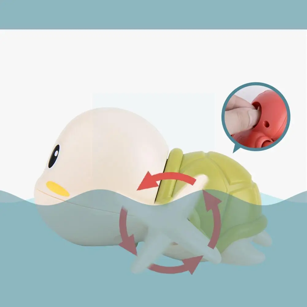 

Baby Bath Toys Wind Up Tortoise Classic Baby Water Clockwork Toys Bath Toys Baby Wound-up Swimming Tortoise Beach Kids Chai K1c9