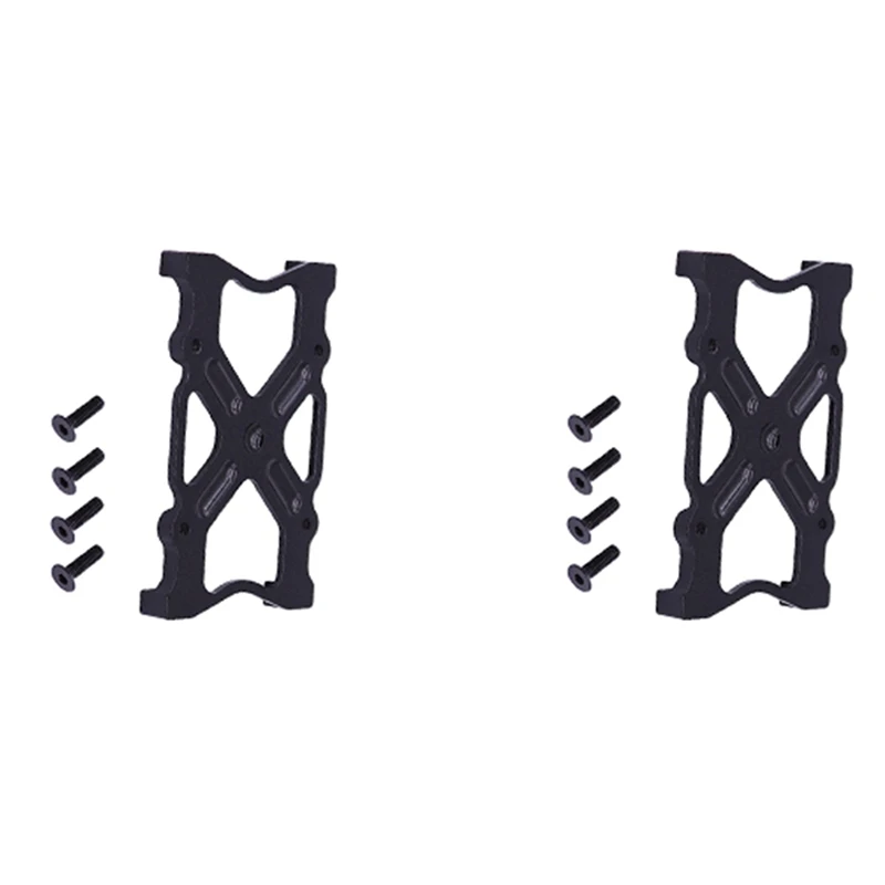 

2X Металлический крепежный кронштейн для аккумулятора Скоба для шасси балка для 1/10 Axial SCX10 RC Crawler автомобильные запчасти аксессуары, черный