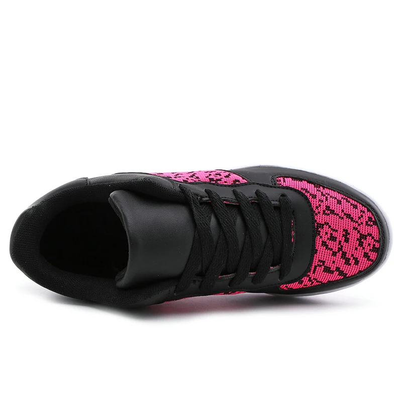 Women Shake Shoes Fashion Outdoor Lightweight Lace Up Platform Working Casual Shoes Increasing Height