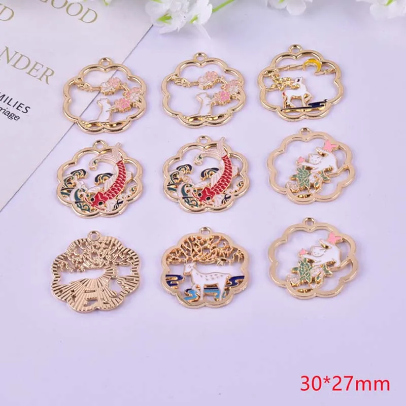 Рисунок 2 - 27x30 мм эмалевые подвески для сумок